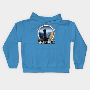 Outdoor Adventures - Hiking in Color 001 Kids Hoodie